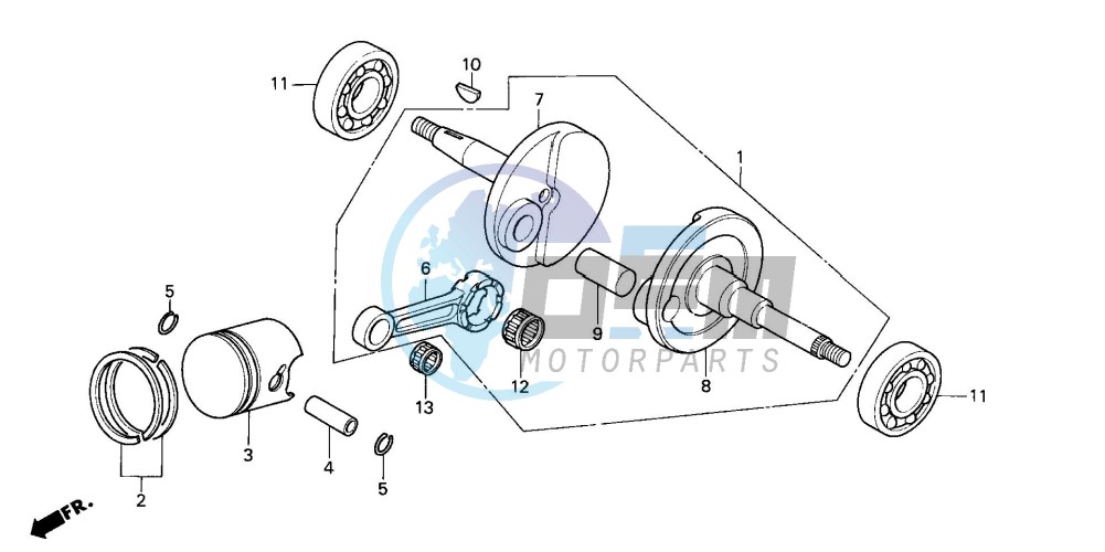 CRANKSHAFT/PISTON