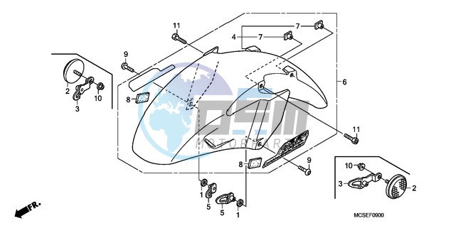 FRONT FENDER