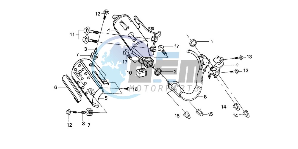 EXHAUST MUFFLER (2)