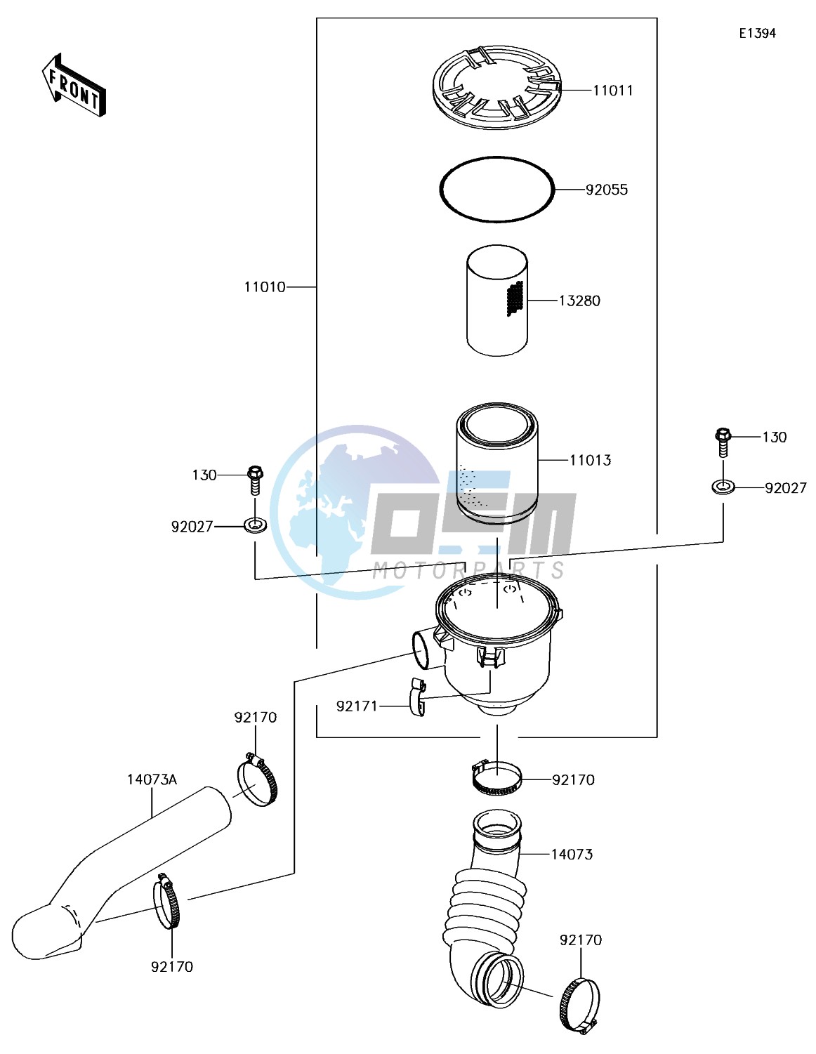 Air Cleaner-Belt Converter