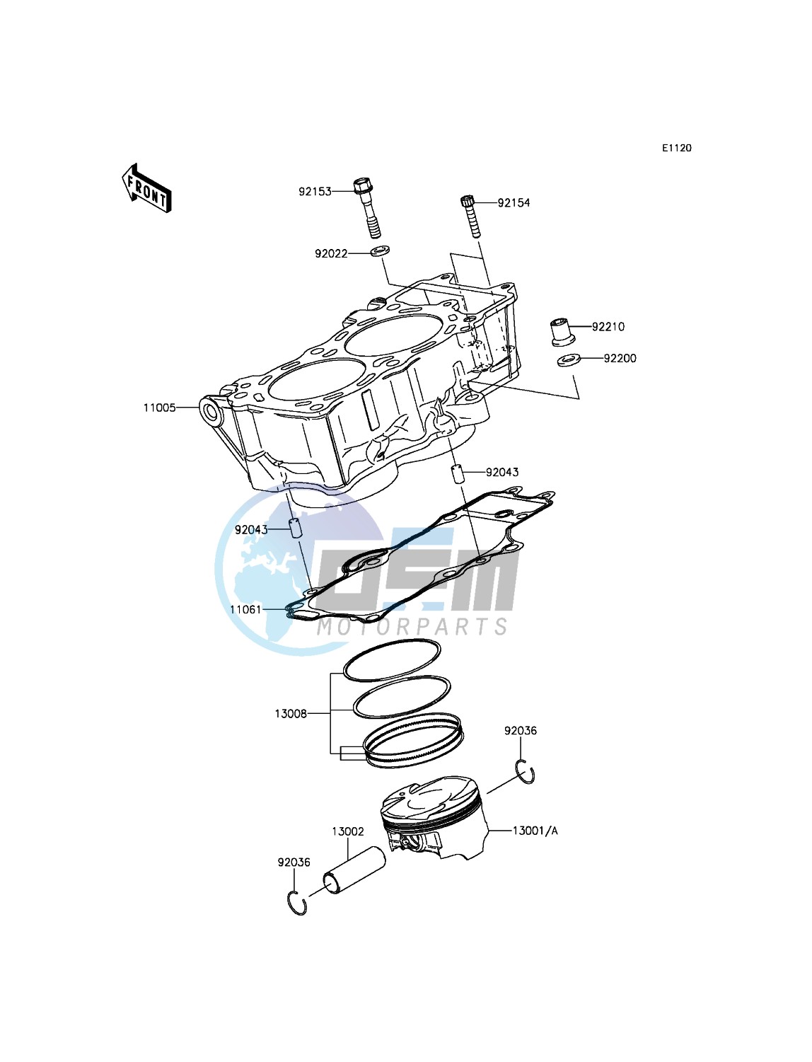 Cylinder/Piston(s)