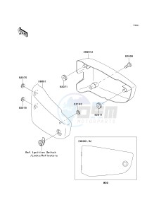 VN 1500 L [VULCAN 1500 NOMAD FI] (L2-L4) [VULCAN 1500 NOMAD FI] drawing SIDE COVERS