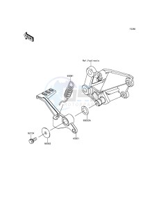 NINJA_300 EX300AFFA XX (EU ME A(FRICA) drawing Brake Pedal