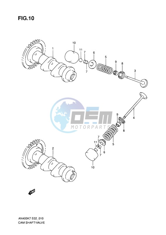 CAMSHAFT-VALVE