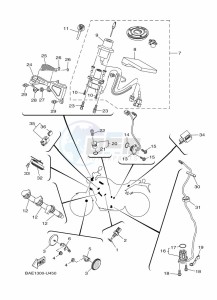 XSR900 MTM850 (BAE6) drawing ELECTRICAL 2