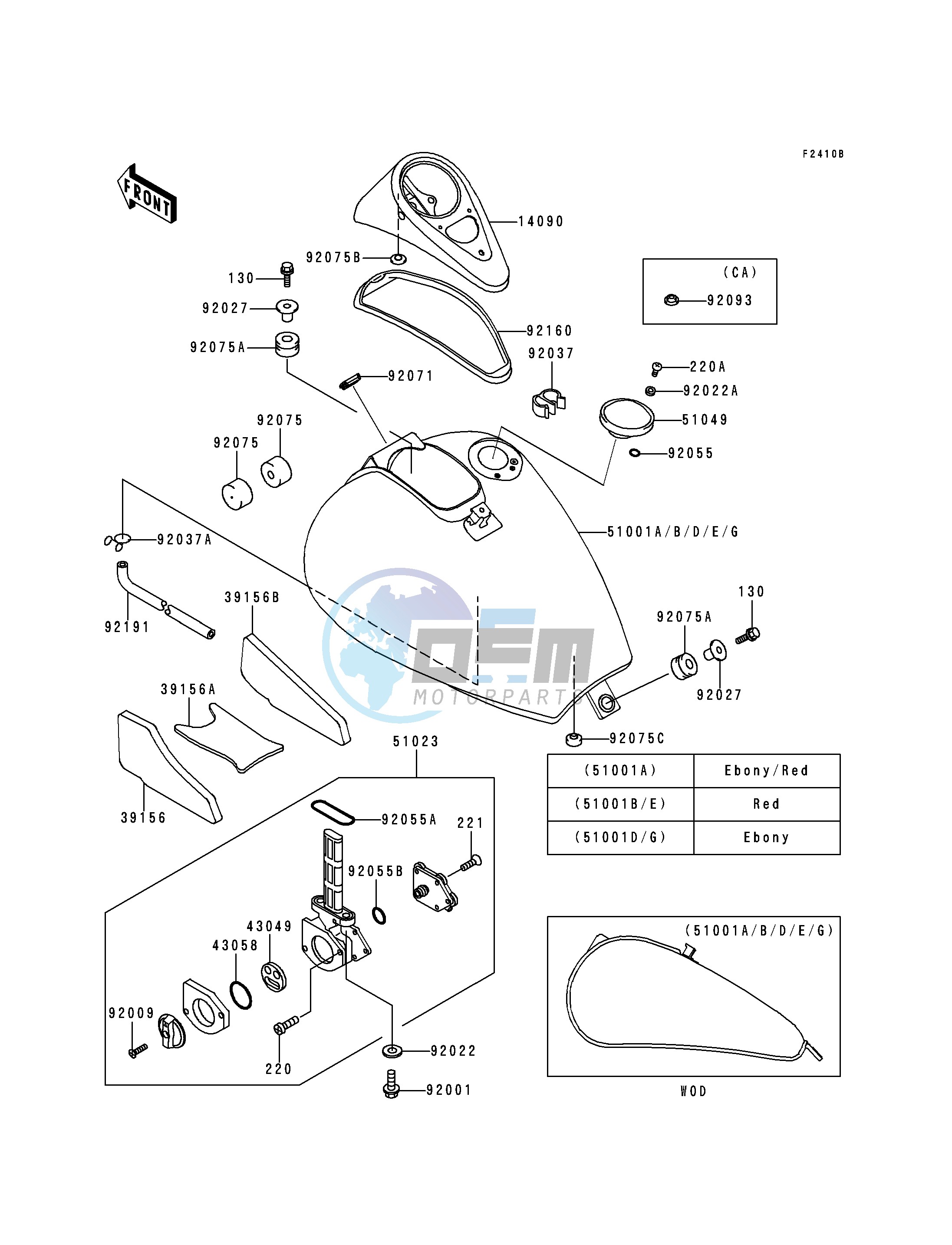 FUEL TANK -- VN800-A4- -