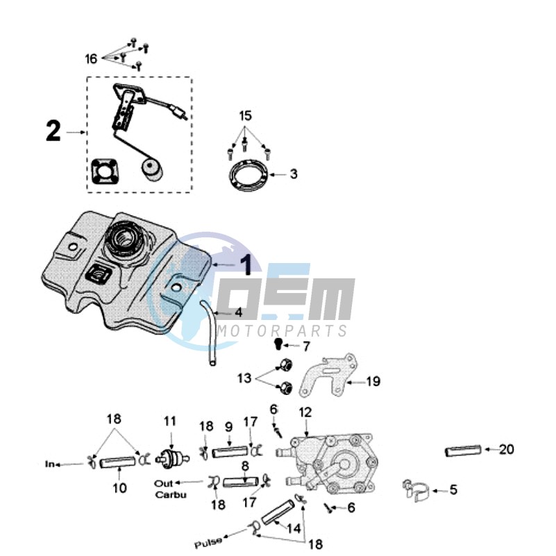 TANK AND FUEL PUMP TAIYOGIKEN