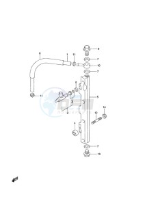 DF 140A drawing Fuel Injector