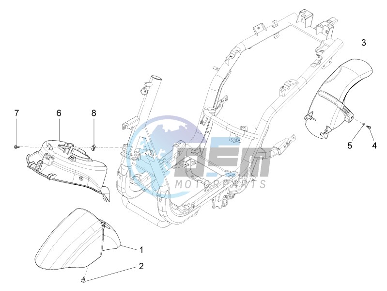 Wheel housing - Mudguard