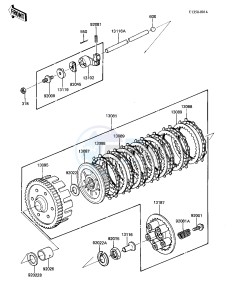 KZ 305 A [CSR] (A1-A2) [CSR] drawing CLUTCH -- KZ305-A1- -