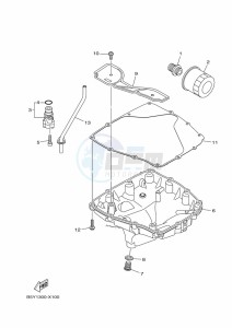 MT-10 MTN1000D (BGG6) drawing OIL CLEANER