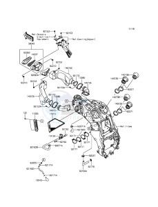 ZZR1400 ABS ZX1400FFF FR GB XX (EU ME A(FRICA) drawing Air Cleaner