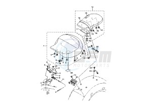 XV MIDNIGHT STAR 1900 drawing SEAT