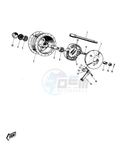 G31 M [CENTURION] (-M) 100 [CENTURION] drawing FRONT HUB_BRAKE -- G31M- -