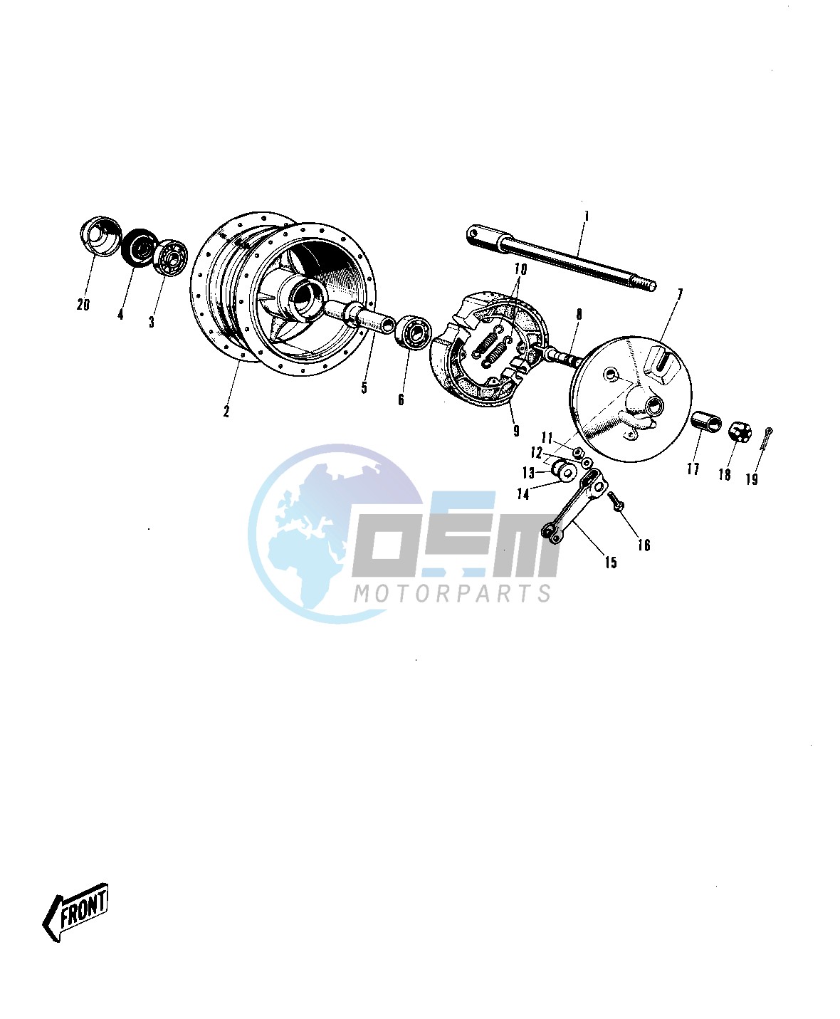 FRONT HUB_BRAKE -- G31M- -