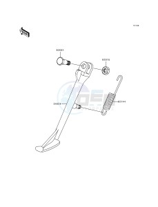 ZL 600 B [ELIMINATOR 600] (B2-B3) [ELIMINATOR 600] drawing STAND-- S- -