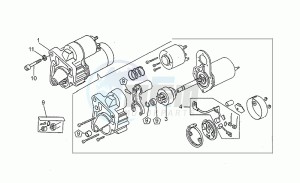 Nevada 750 drawing Starter motor