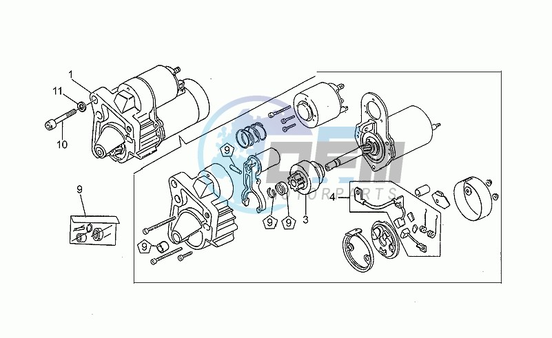 Starter motor