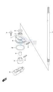 DF 250 drawing Clutch Rod SS Model