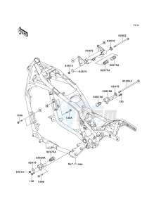 VN 1500 G [VULCAN 1500 NOMAD] (G1-G3) [VULCAN 1500 NOMAD] drawing FRAME FITTINGS