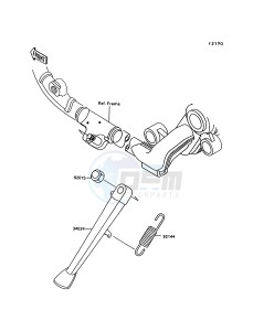 VN 1500 C [VULCAN 1500 L] (C3-C4) [VULCAN 1500 L] drawing STAND-- S- -