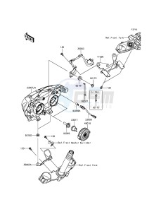 Z800 ZR800CEF UF (UK FA) XX (EU ME A(FRICA) drawing Headlight(s)