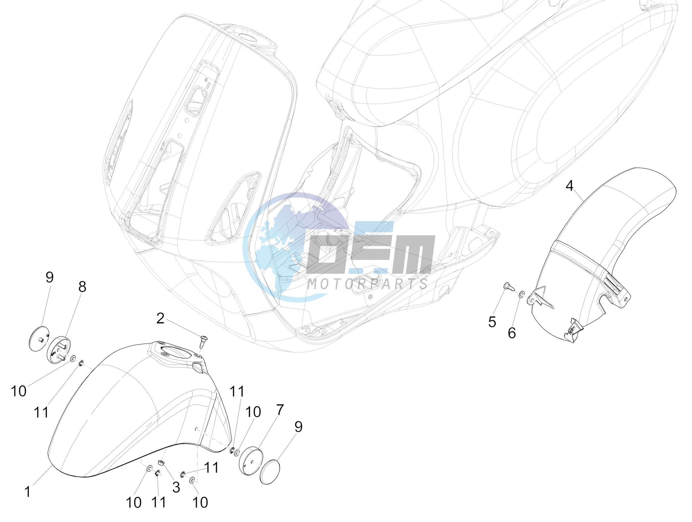 Wheel housing - Mudguard