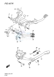 AN650Z ABS BURGMAN EXECUTIVE EU drawing STAND