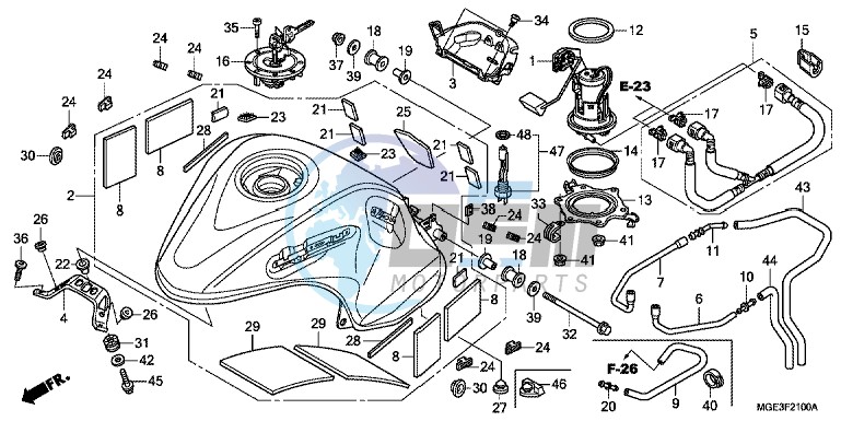 FUEL TANK/ FUEL PUMP