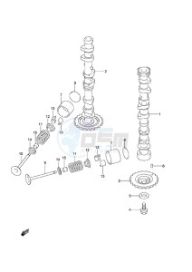 DF 50A drawing Camshaft