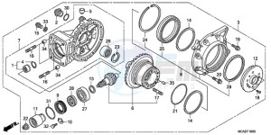 GL1800A Australia - (U) drawing FINAL DRIVEN GEAR