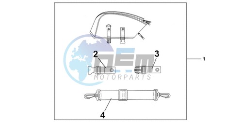 REAR SEAT BAG