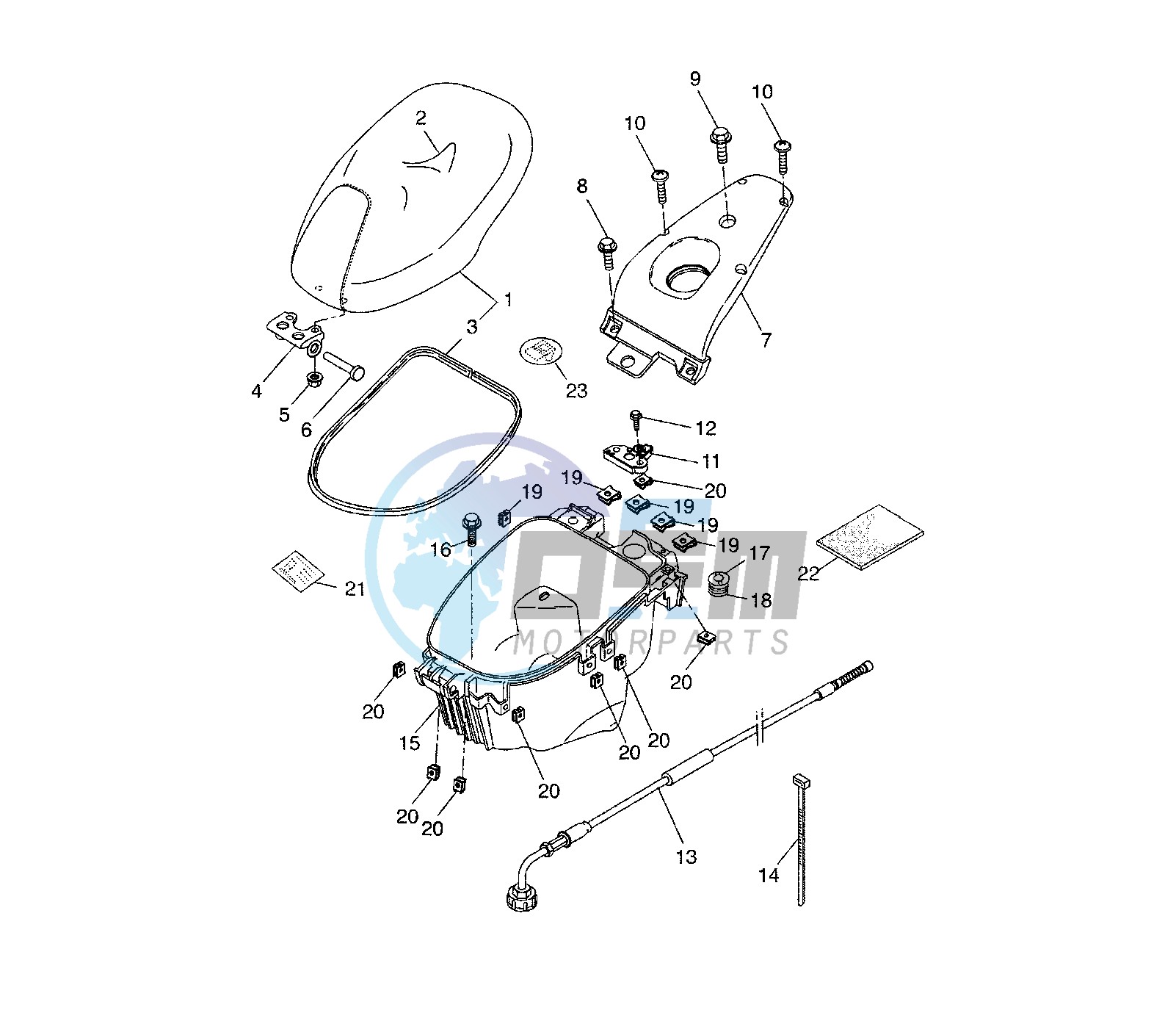 SEAT AND CARRIER