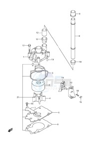 DF 300 drawing Water Pump