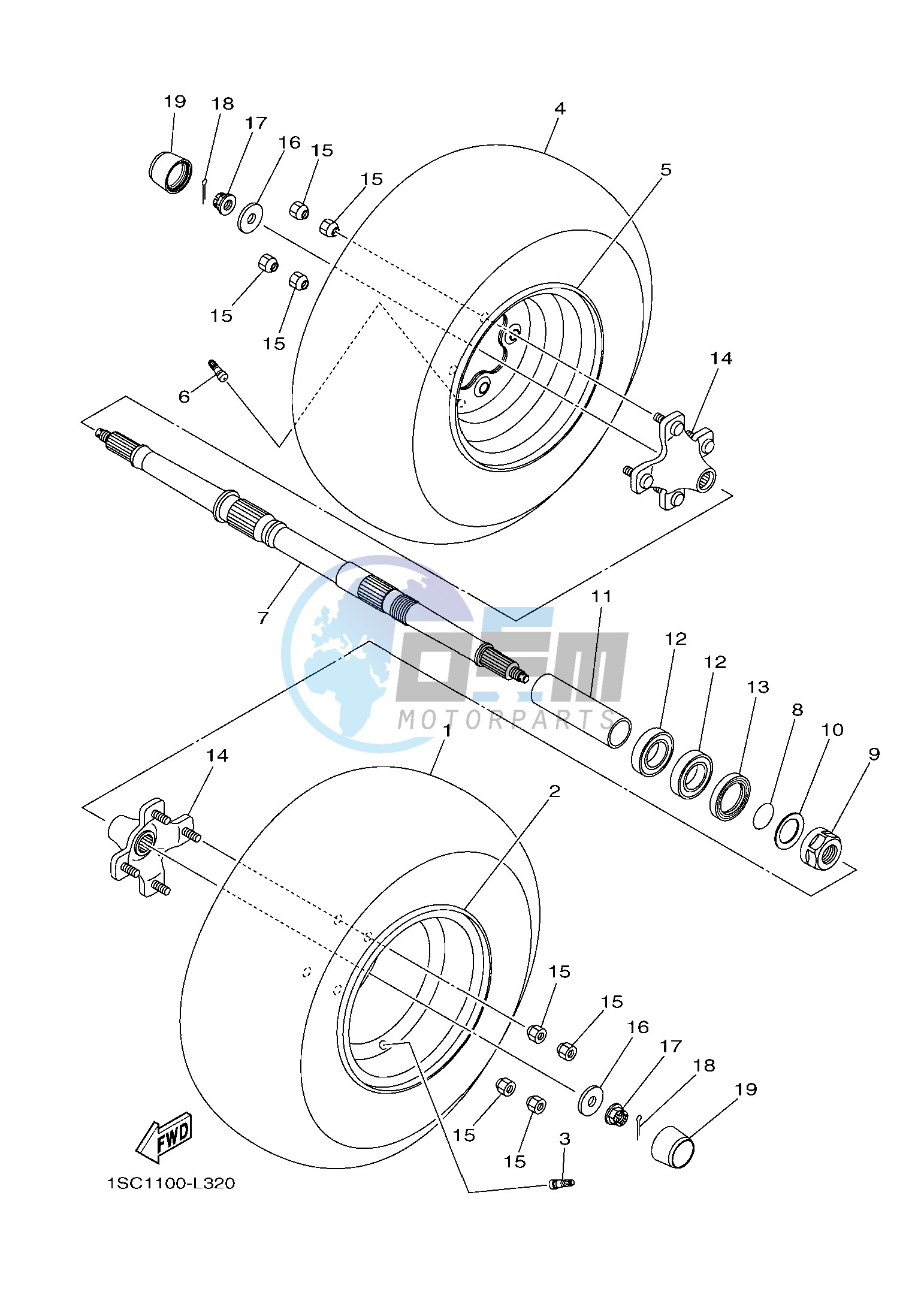 REAR WHEEL