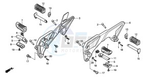 XL650V TRANSALP drawing STEP