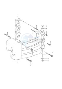 DF 50 drawing Inlet Manifold