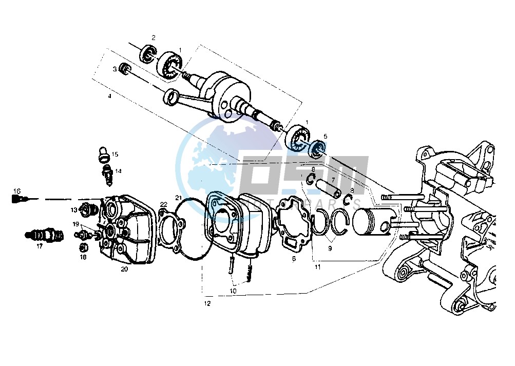 CRANKSHAFT-CYLINDER