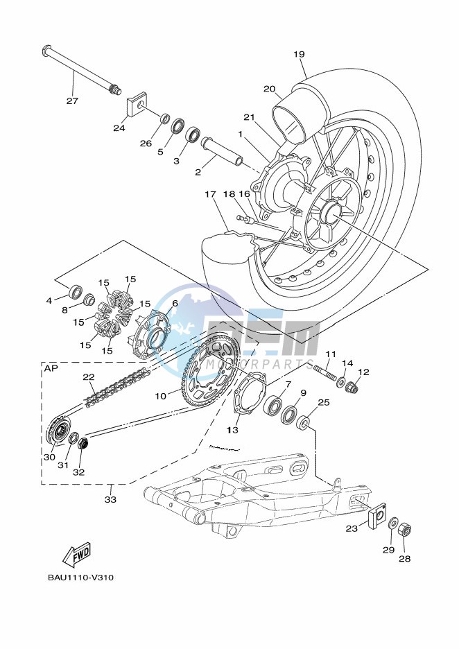 REAR WHEEL