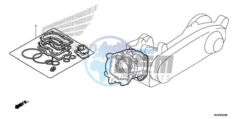 GASKET KIT A