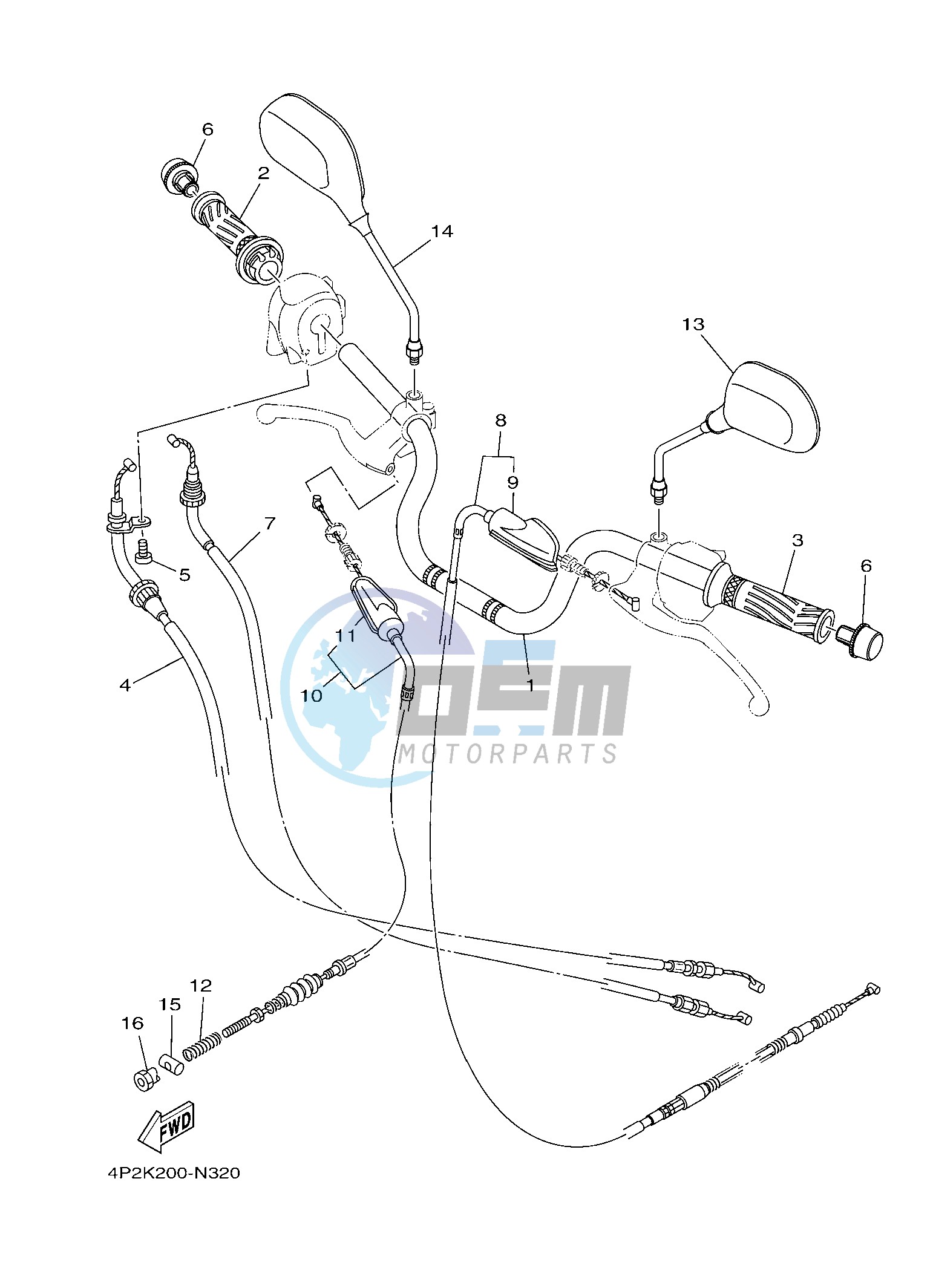 HANDLE & CABLE