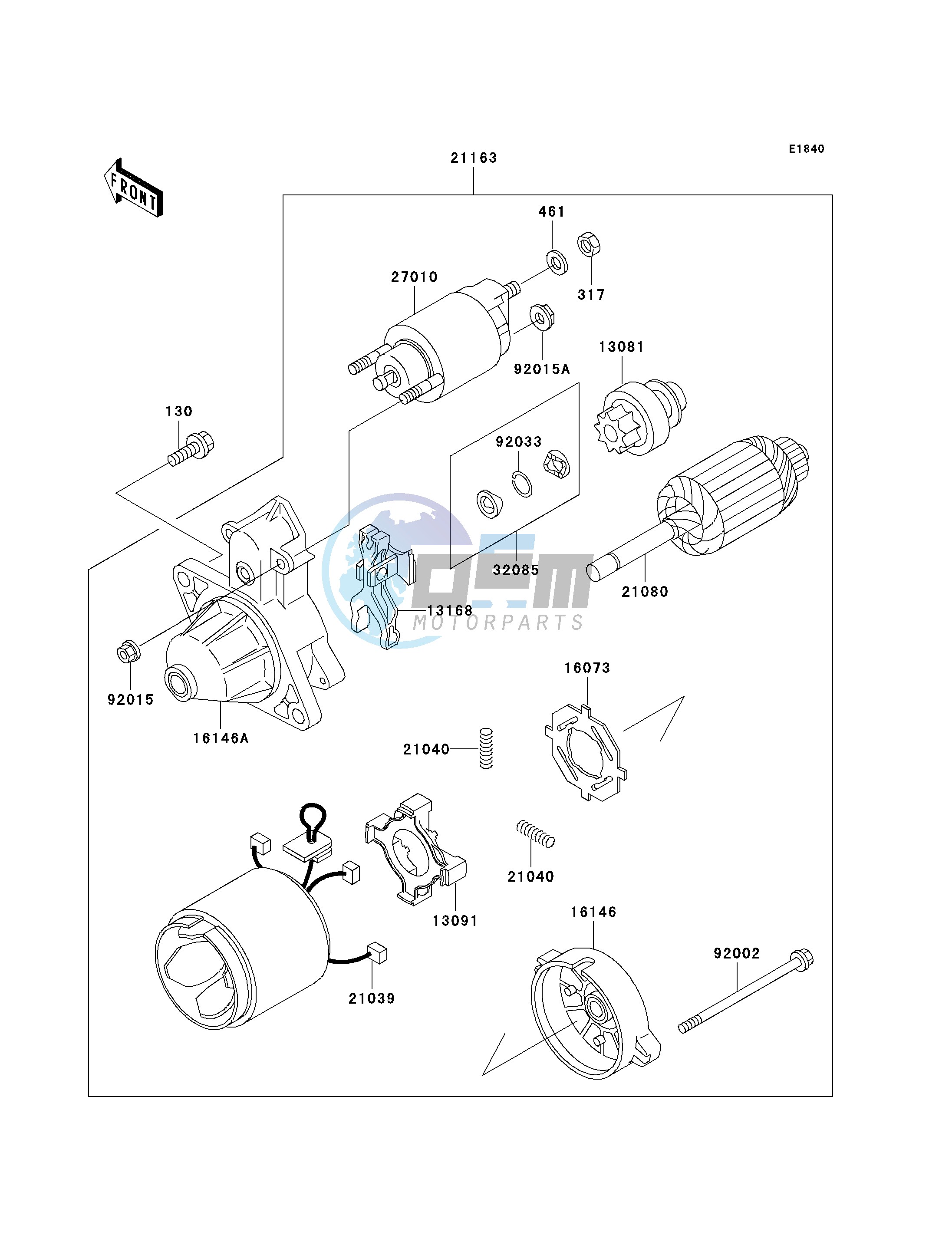 STARTER MOTOR