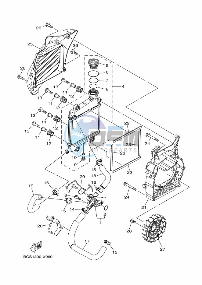 RADIATOR & HOSE