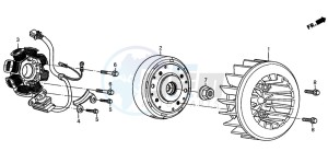 SH100 drawing GENERATOR