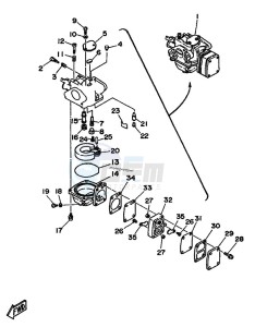 6C drawing CARBURETOR