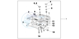 XL125VA E / MKH drawing CARRIER BRACKET