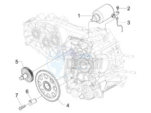 GTV 300 4T 4V ie Touring (USA) USA drawing Starter - Electric starter