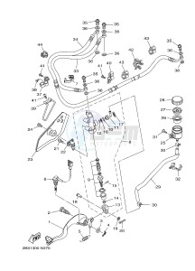 XT1200Z SUPER TENERE ABS (BP83) drawing REAR MASTER CYLINDER