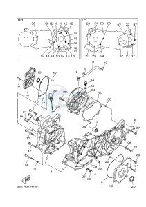 MWS150-A (BB81) drawing CRANKCASE