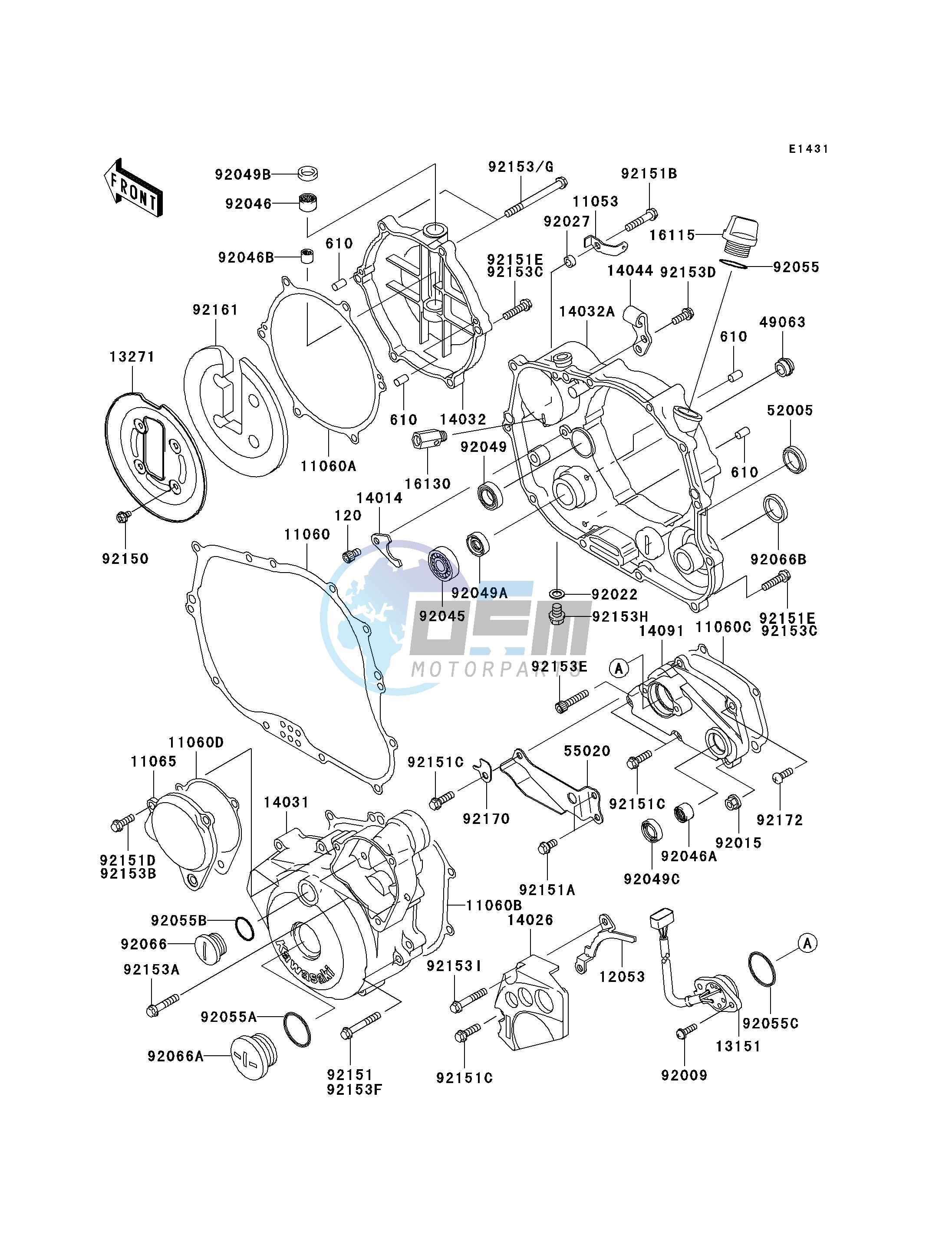 ENGINE COVER-- S- -